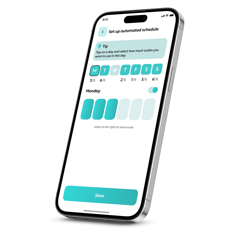 E-Pal app plant laadsessies op basis van dagelijks accugebruik
